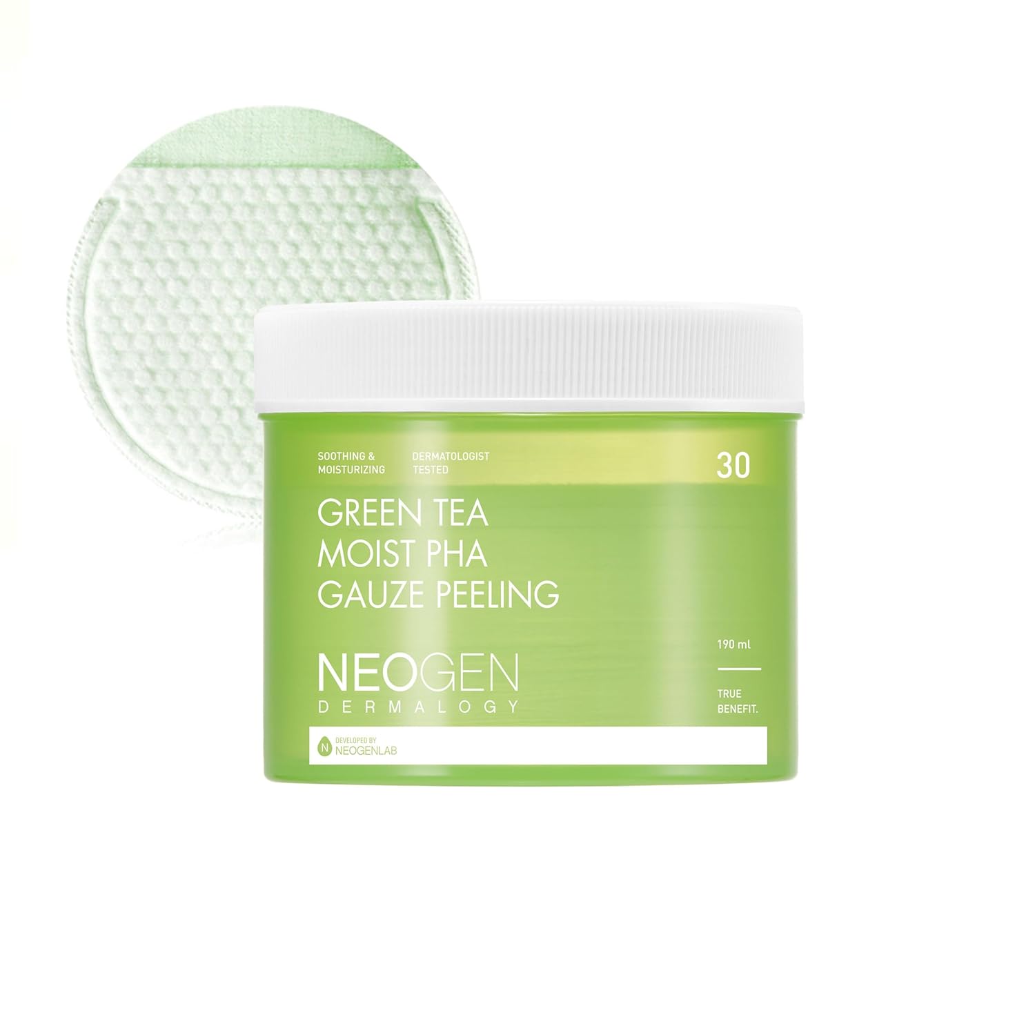 GREEN TEA MOIST PHA GAUZE PEELING