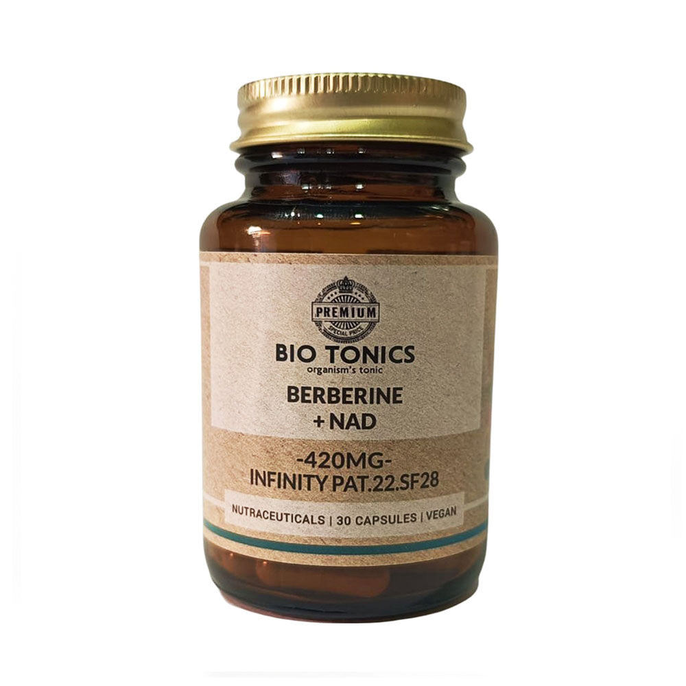 BIO TONICS BERBERINE + NAD 30 CAPS