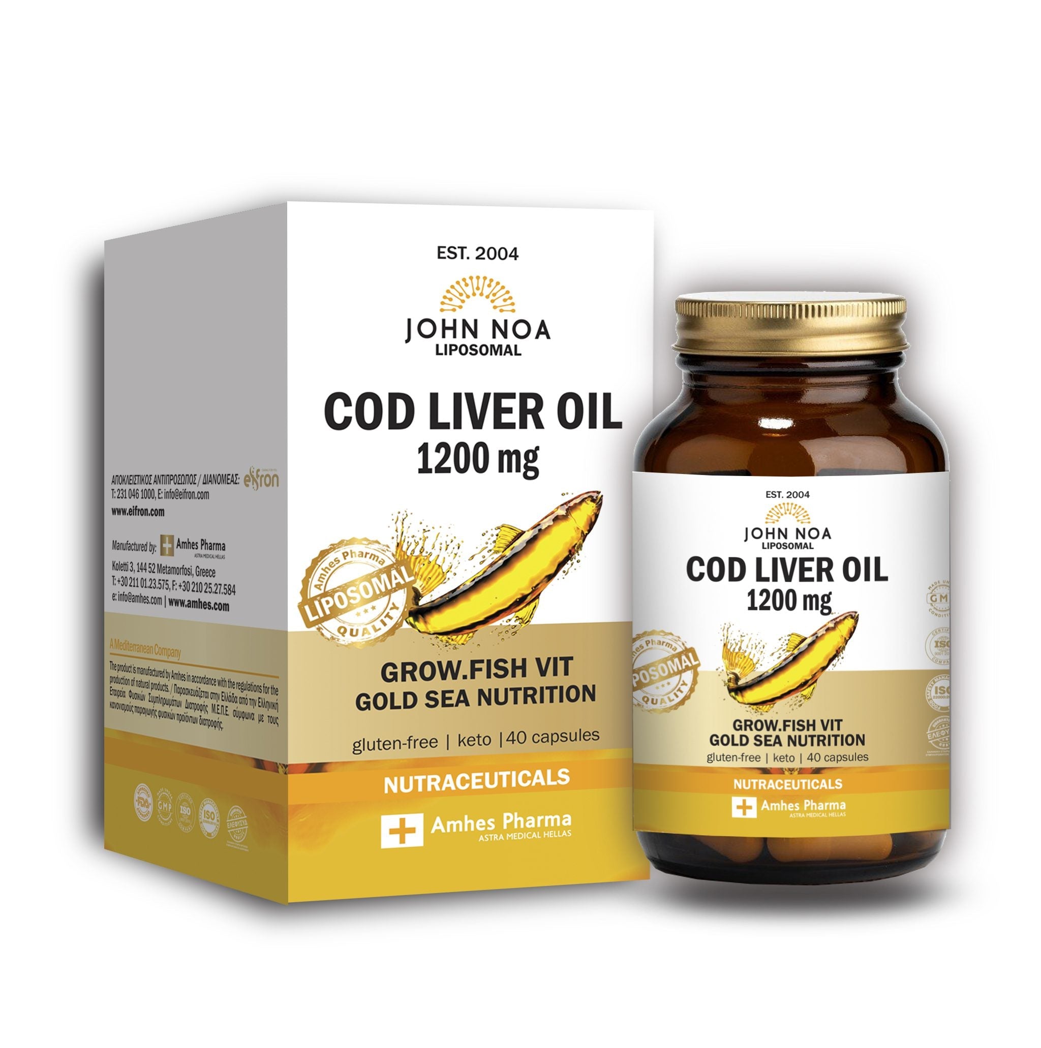JOHN NOA COD LIVER 40 CAPS