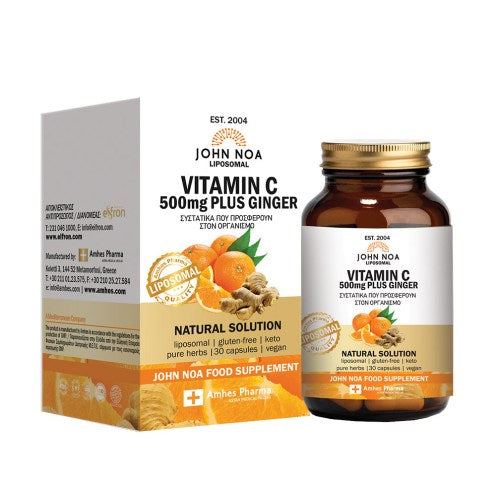 VITAMIN C 500 mg PLUS GINGER